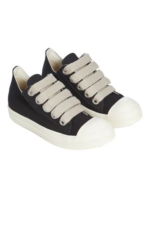 Sneakers Jumbolace in tela nera RICK OWENS DRKSHDW | DS01F4819DOW2911